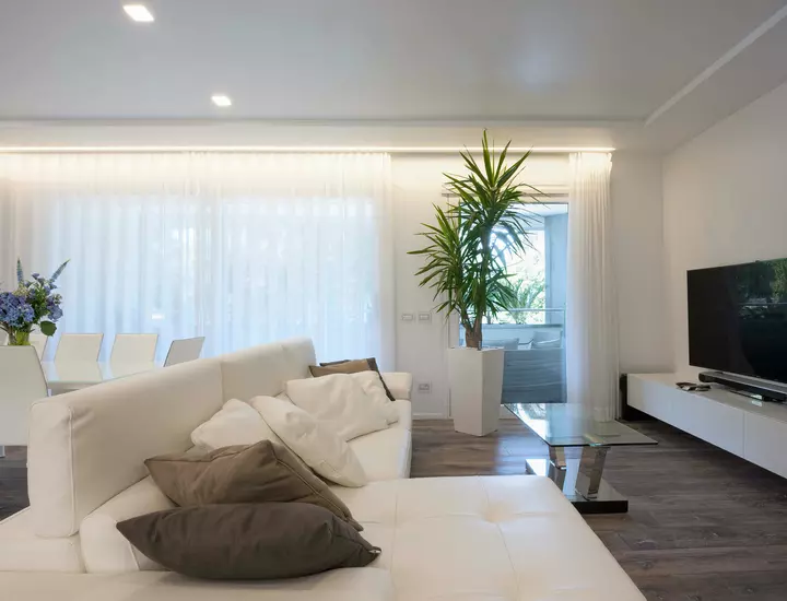 Particolare zona living