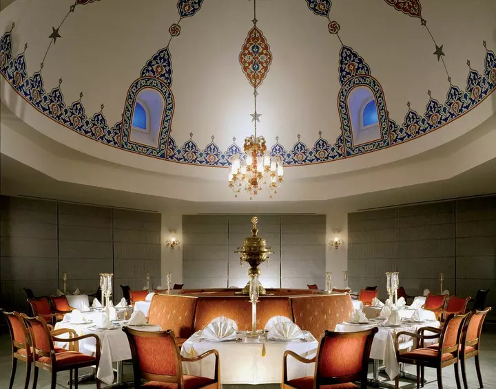 Princess deluxe resort e spa bodrum turchia plana tavolo del sultano