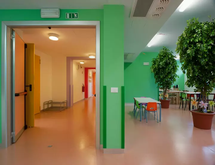 Terziario scuola internazionale bergamo well contact plus ambiente interno