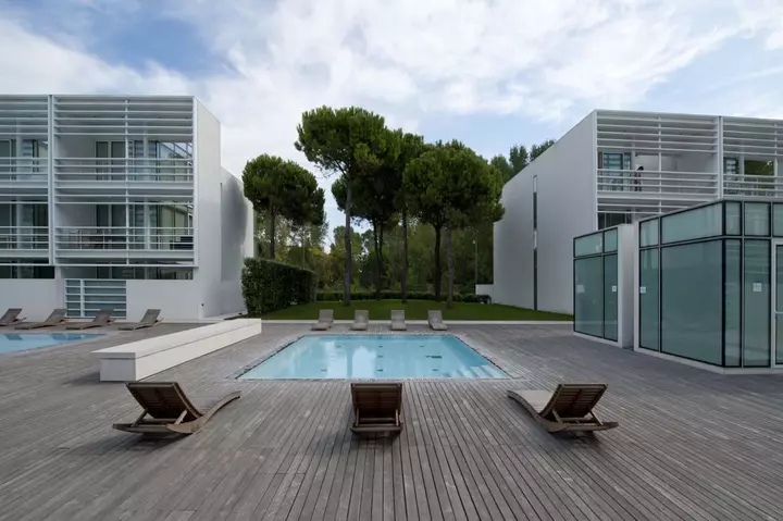 Jesolo lido village serie Plana piscina