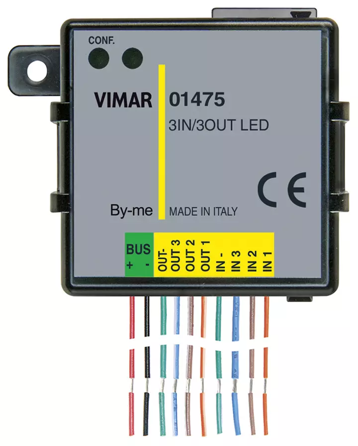 Vimar apparecchi da parete modulo domotico in out led