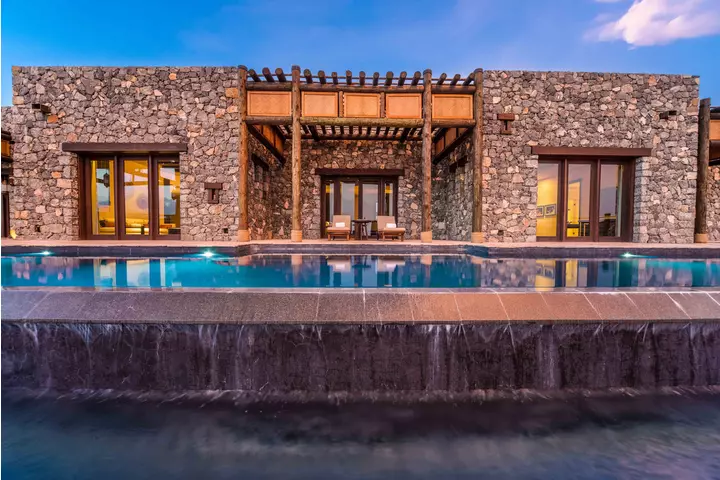 Alila jabal akhdar accommodation jabal villa exterior