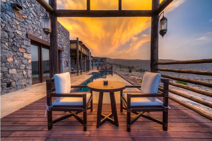 Alila jabal akhdar accommodation jabal villa private pool