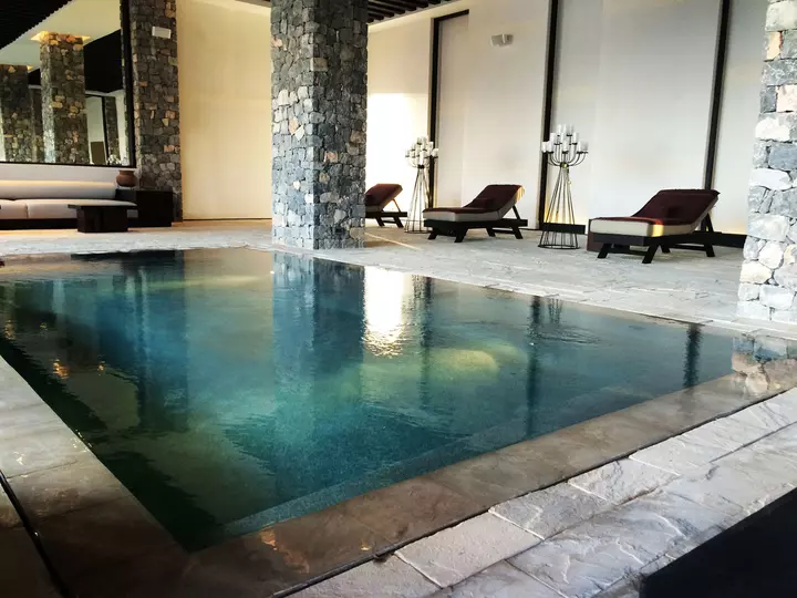 Alila jabal akhdar interior indoor pool