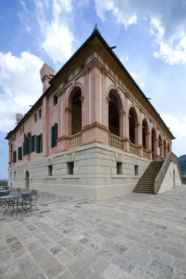 Edifici storici villa dei vescovi torreglia padova eikon struttura angolazione