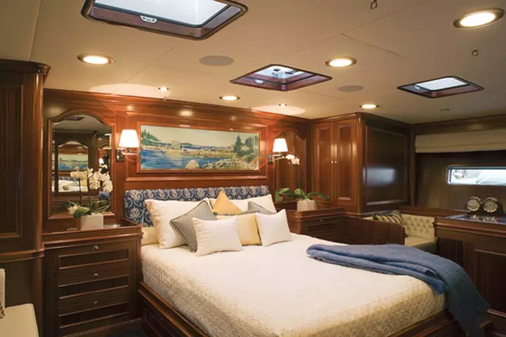 Yacht vesper idea camera da letto