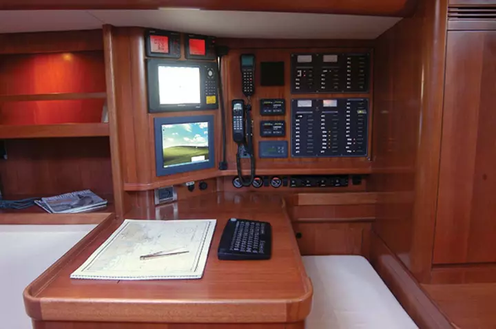 Yacht aiken king marine idea ponte di comando