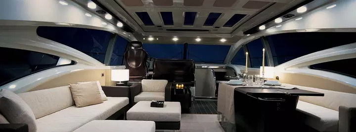 Yacht azimut eikon idea zona giorno