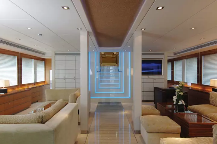 Yacht catwalk kaiserwerft idea zona giorno