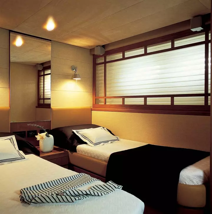 Yacht ferretti idea camera da letto singola