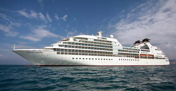 Yacht mariotti seabourn sojourn plana panoramica