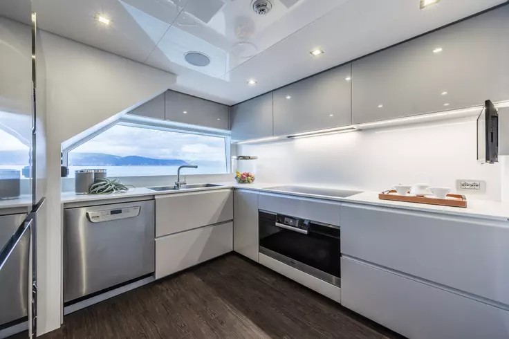 Vimar domotica Navi & Yacht Ferretti 37 cucina
