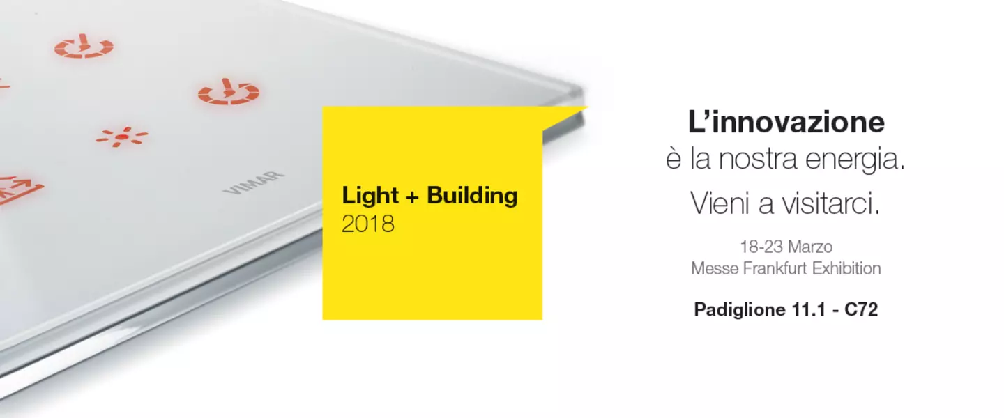 Light-And-Building-2018-Vimar-Francoforte-2018