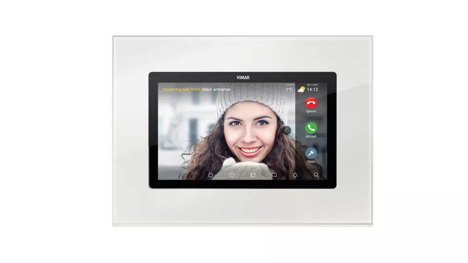 Touch screen domotico IP 10” Vimar