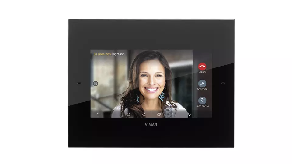 Touch screen domotico IP 7” Vimar