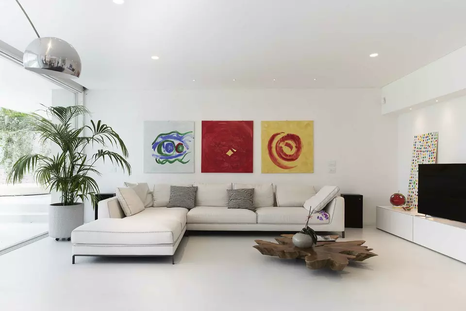 Vimar Smart House: By-me domotica da vivere - Residenza privata Belluno - zona living