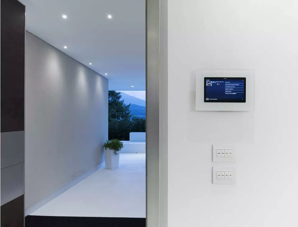 Vimar Domotica per la casa: Multimedia Video Touch Screen 10", domotica By-me. Residenza privata Belluno
