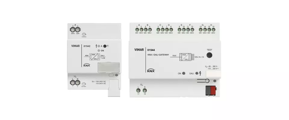 Domotica KNX | Gateway DALI Vimar controllo luci