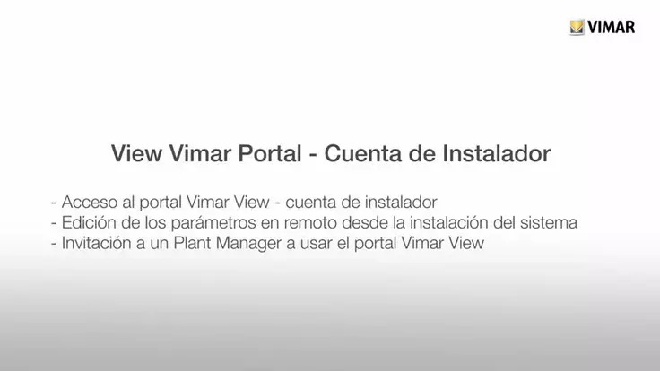 View Vimar Portal