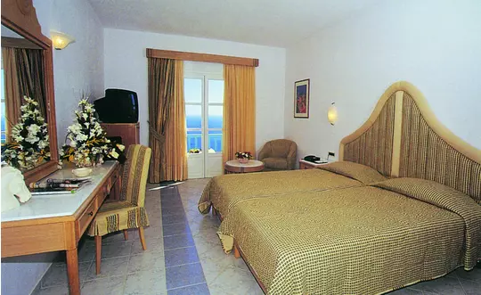 Hotel royal myconian myconos plana camera da letto