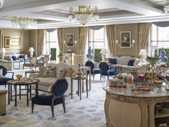 Lobby lounge Shangri-La Bosphorus Idea Vimar