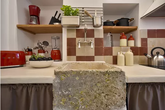 Referenza Hotel Borgo Aratico Puglia Vimar Arké Cucina