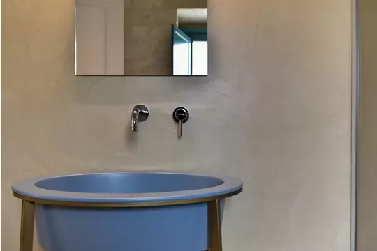 Referenza Hotel Borgo Aratico Puglia Vimar Arké lavabo