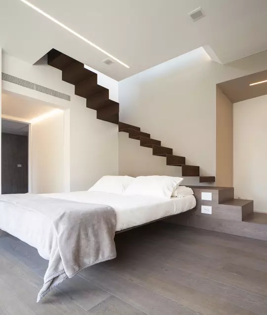 Vimar Villa Varazze Eikon Tactil Evo domotica IoT camera da letto