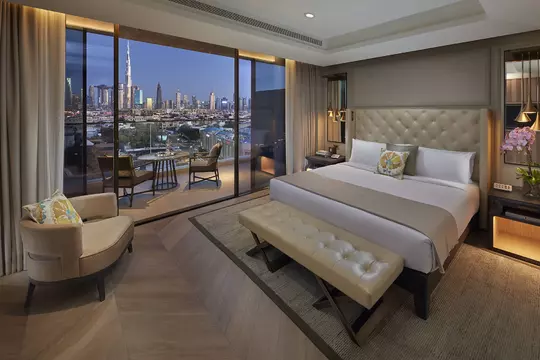 Vimar Eikon Mandarin Oriental Jumeira Dubai bedroom