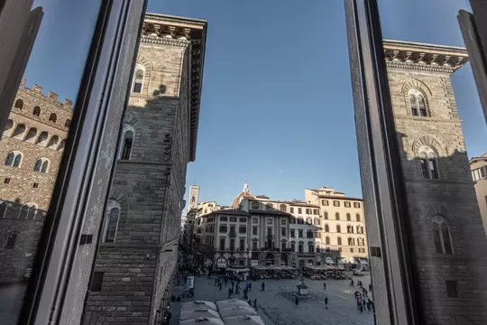 Progetto Vimar Eikon Evo KNX Hotel Relais Uffizi Firenze esterni