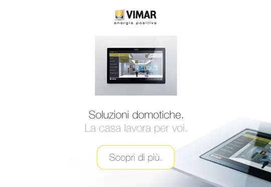 Vimar online domotica By-me banner 580x400