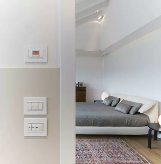 Vimar Smart home: Multimedia video touch 10", Eikon Evo, By-me - Residenza privata Belluno - Camera