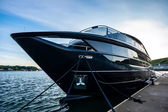 Yacht Princess X95 Vimar Eikon Chrome Round front