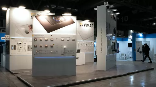 Smart Building Expo 2021 Vimar | Stand view wireless
