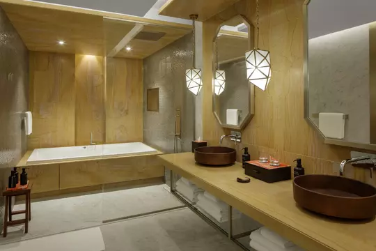 Hotel Hyatt Centric Tiara Dubai Eikon Evo Vimar bath