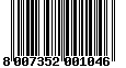 Barcode Qty 1 NR