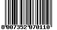 Barcode Qty 1 NR