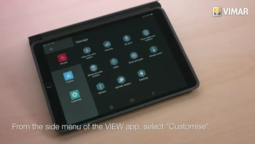 10 Vimar Tutorial App View Personalizzazione Clima En