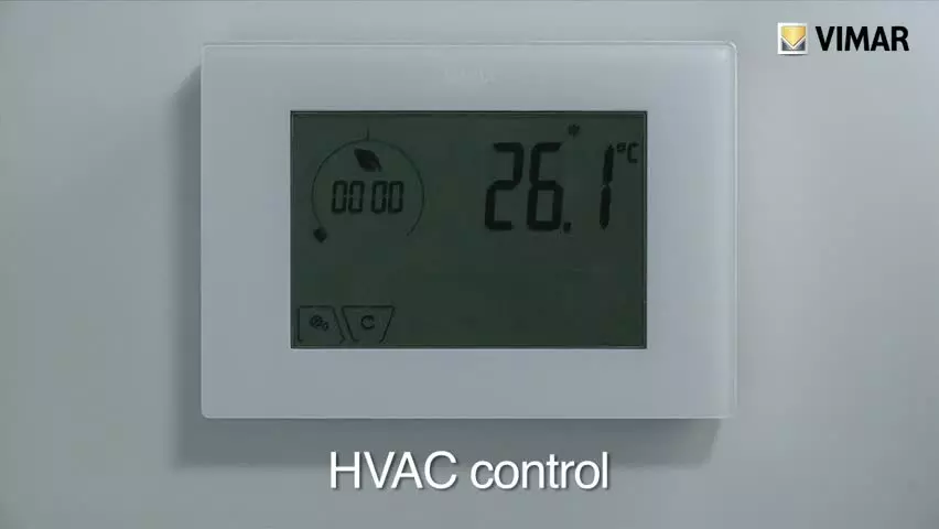 ClimaChrono Surface mounting touch timer-thermostat Code 02910