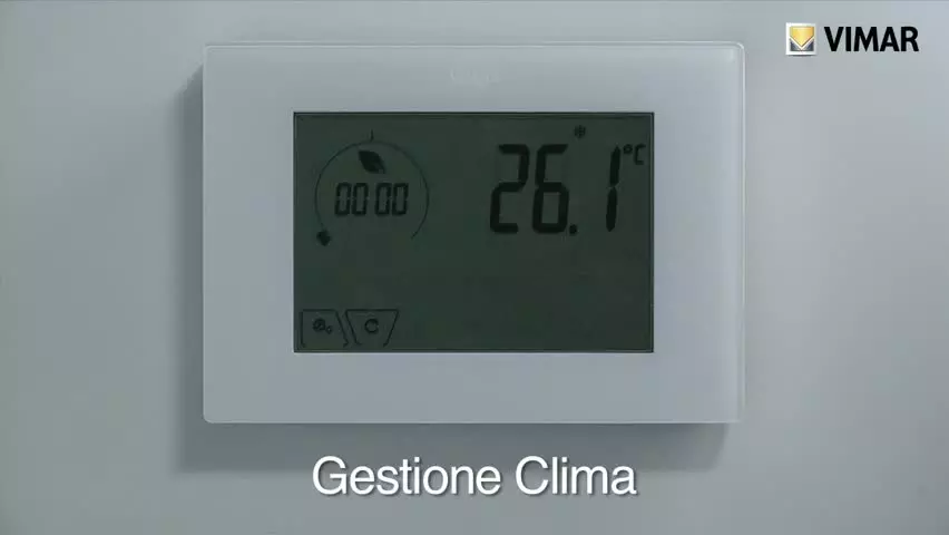 ClimaChrono Cronotermostato touch da parete Cod. 02910