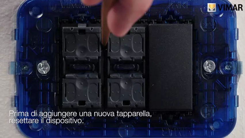 Tutorial configurazione kit tapparelle Vimar