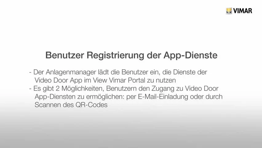 User App Service Registration De Web