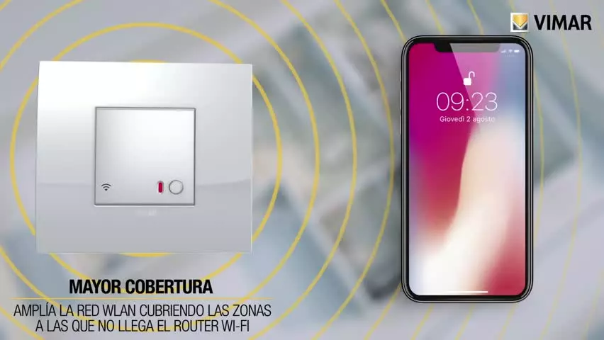 Vimar Access Point Wifi 2018 Esp Marchio 1080 Web