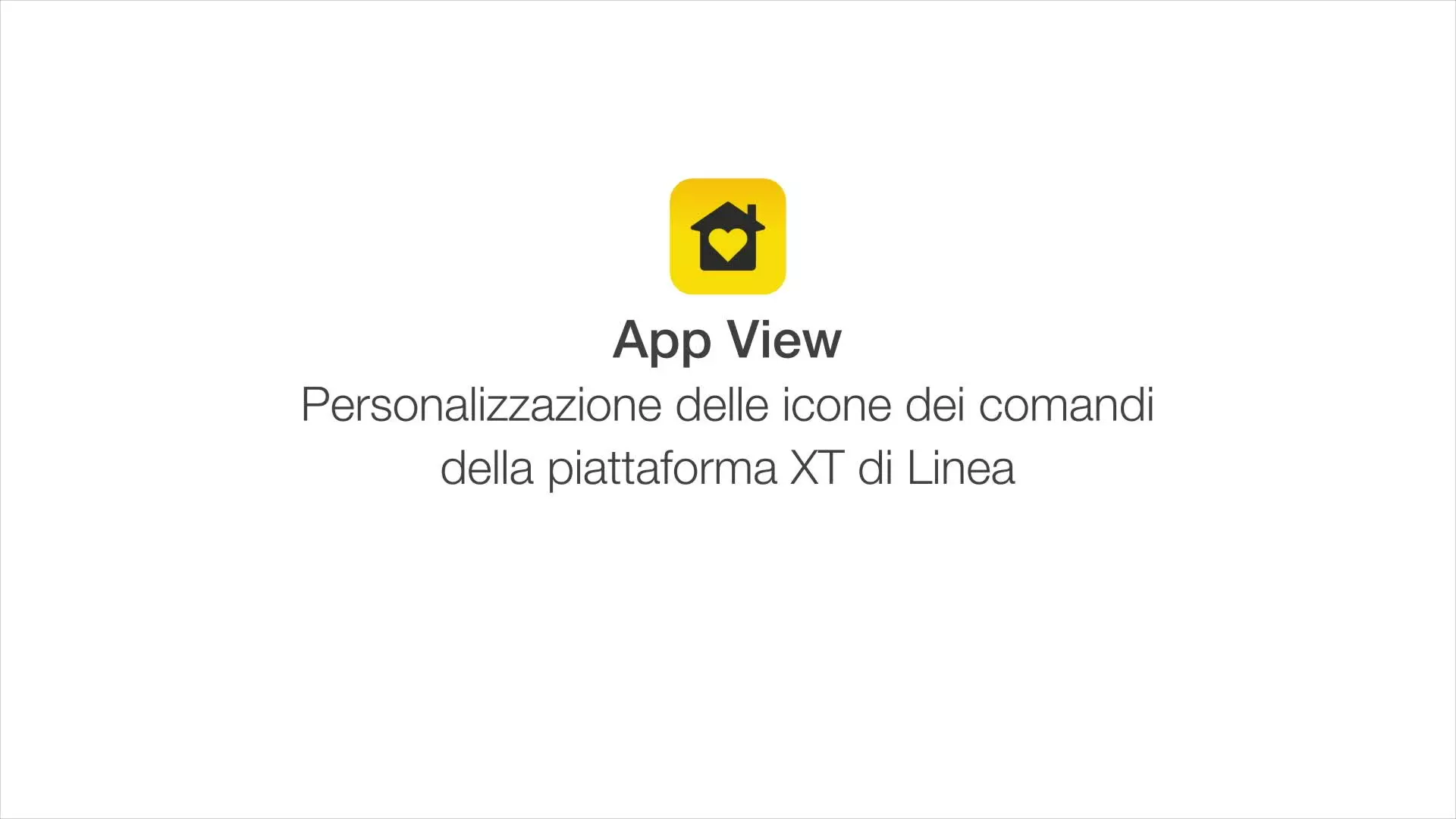 Come personalizzare le icone dei comandi Linea XT