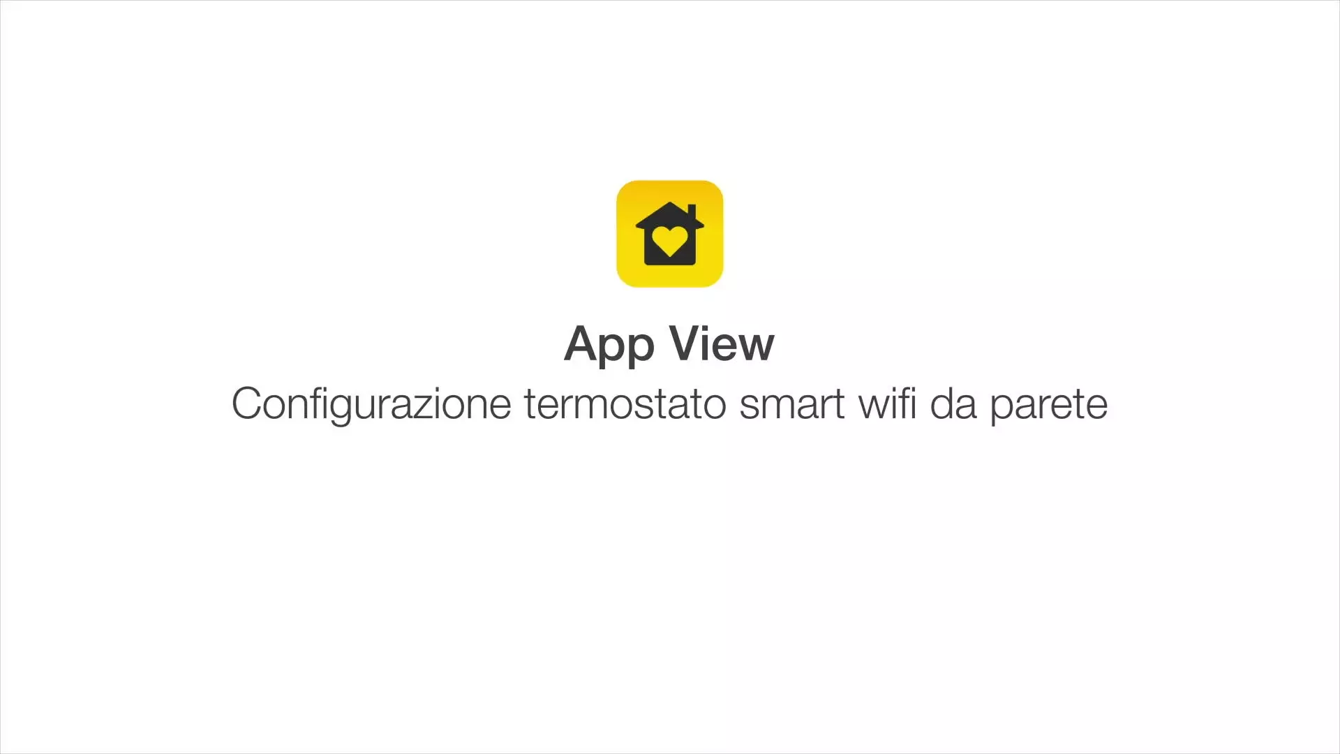 Come configurare il termostato Wi-Fi da parete