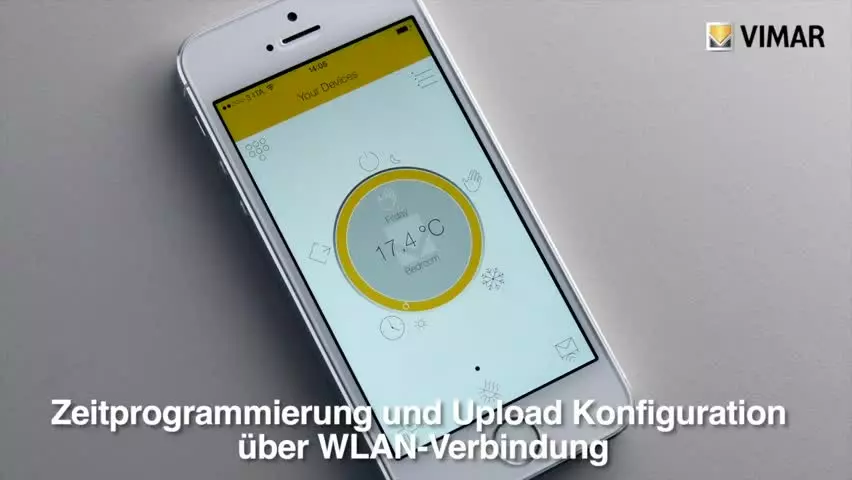 Vimar tutorial cronotermostato wifi app byclima DE