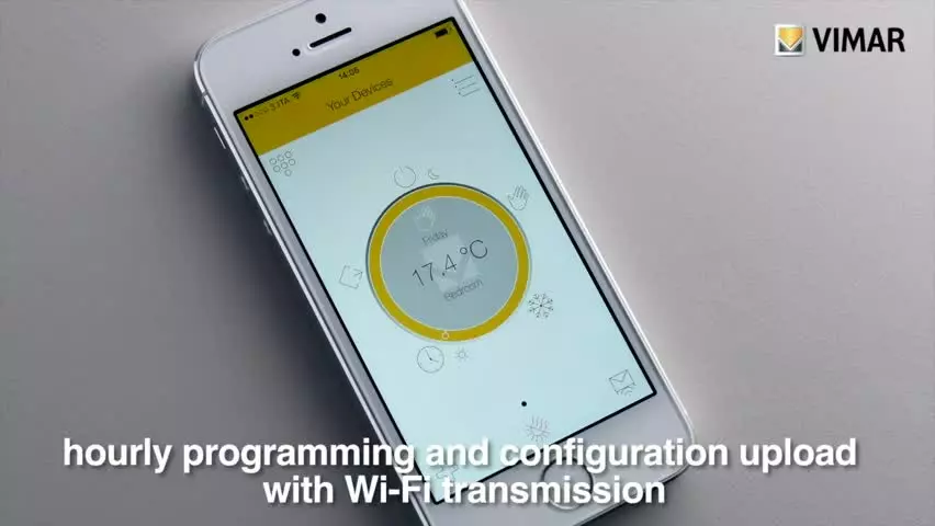 Vimar tutorial cronotermostato wifi app byclima EN