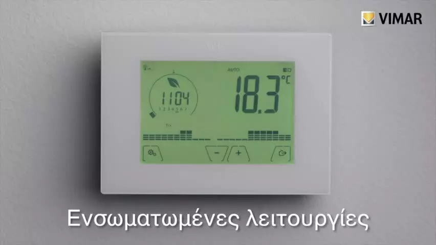 Vimar tutorial cronotermostato wifi funzioni integrative EL