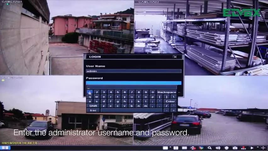 Vimar tutorial programmazione dvr EN