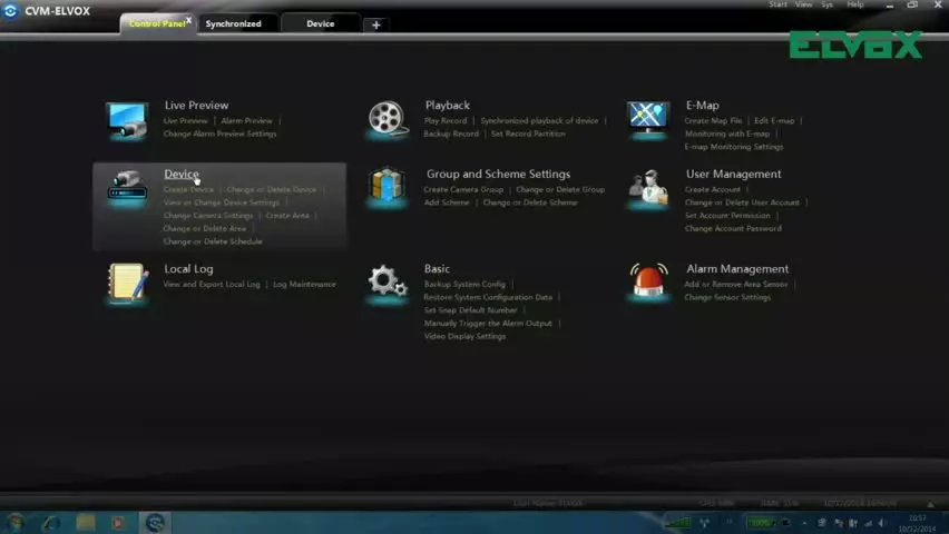 Vimar tutorial software CVM EN